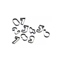 FIN DE SERIE Chiffre inox 7 Moule-Découpoir 210 mm Gobel