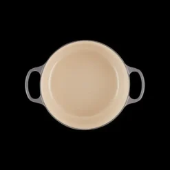 FIN DE SERIE Cocotte en Fonte Ronde 26 cm Flint Le Creuset Signature