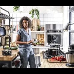 FIN DE SERIE Faitout Émaillé 24cm Noir Onyx KitchenAid