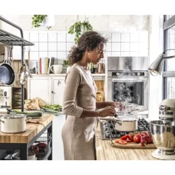 FIN DE SERIE Faitout Émaillé 20cm Crème KitchenAid