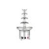 FIN DE SERIE Fontaine à Chocolat Professionnelle GM 60 Inox 4 Cascades