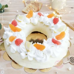 FIN DE SERIE Kit Gâteau Couronne de Noël Scrapcooking