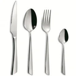 FIN DE SERIE Ménagère 24 pièces Nice Inox 18% 4 mm Comas