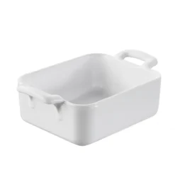 FIN DE SERIE Ramequin Rectangulaire Blanc 12x10 cm Belle Cuisine Revol