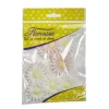 Fleur Azyme Bio Marguerite Rose et Blanche 4,5 cm x10 Florensuc