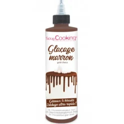 Glaçage Marron goût Chocolat 130 g Scrapcooking