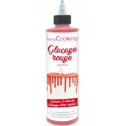 Glaçage Rouge goût Chocolat 130 g Scrapcooking