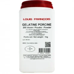 Gélatine Porcine en Poudre 200 Bloom 1 kg Louis François