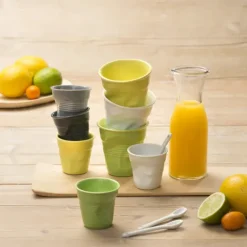 Gobelet Froissé Blanc 8cl Revol