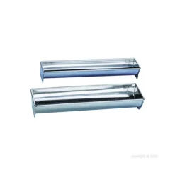 Gouttière à Bûche Fer Blanc 35 x 8 cm