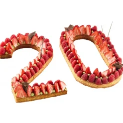 Grand Emporte Pièce Inox Chiffre 1 32x16 cm