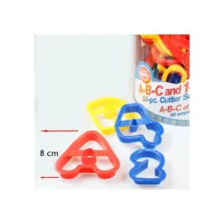 Grands Emporte Pièce Lettres et Chiffres (x50) Wilton