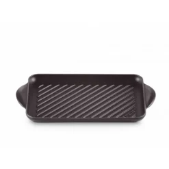Gril en Fonte Rectangulaire 32 cm Noir Mat Le Creuset