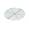 Grille Ronde avec pieds Chromée Ø 24 cm