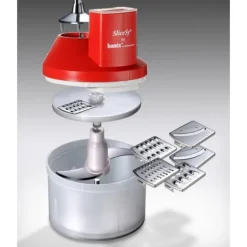 Hachoir Multifonctions 1L SliceSy Rouge Bamix