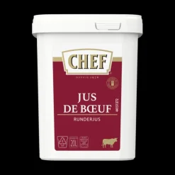 Jus de Boeuf déshydraté 20L 600g CHEF