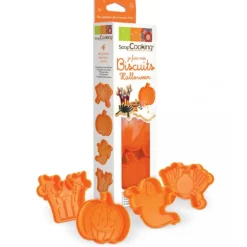 Kit 4 découpoirs pour Biscuits Halloween