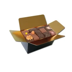 Kit Ballotin Noir et Or Patisdécor (x2)