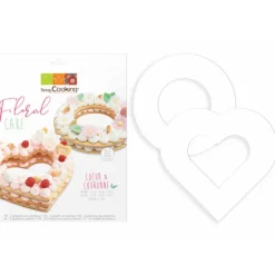 Kit Coeur et Couronne Cake Scrapcooking
