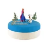 Kit Décor Gâteau La Reine des Neiges Anna et Olaf (5 pièces)