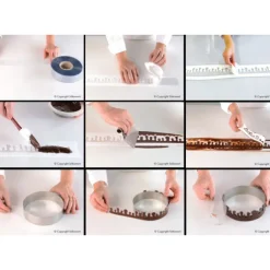 Kit Décor Silicone Flamme Silikomart Professionnal