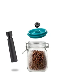 Kit de Mise Sous-Vide 3 Bocaux Kilner 1 L avec Couvercles et Pompe Airtender