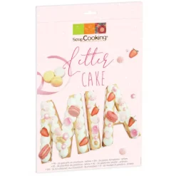 Kit Letter Cake 26 Lettres Scrapcooking