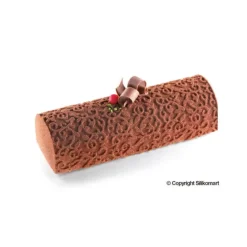 Kit Moule à bûche et Tapis Décor Arabesque SilikoMart Professional