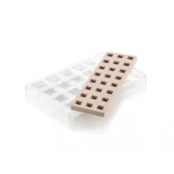 Kit Moule Chocolat Carré avec Insert (x24) Chocado Silikomart