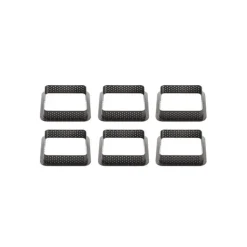 Kit Moule Silicone 6 Tartelettes Carrées 80mm Silikomart Professional