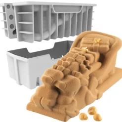 Kit Moule Silicone Bûche Pôle Nord 21 x 8,7 x H 8 cm Silikomart