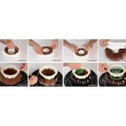 Kit Moule silicone Magia Del Tempo 1L Ø160mm Silikomart Professional