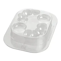 Kit Moules Chocolat Eléphant en PVC 20 x 17 x 20,5 cm (x5) Silikomart