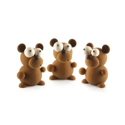 Kit Moules Chocolat Ours en PVC 14 x 16 x 21 cm (x5) Silikomart