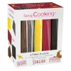 Kit Pâte à sucre Sorcier 5 x 80 g ScrapCooking