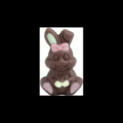Lapin Décoré Chocolat Lait et Blanc 10g x45