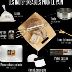 Levure Boulangère Sèche 50 g Patisdécor