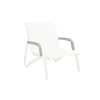 Lot 2 Accoudoirs pour Fauteuil Conversationnel Blanc Glacier Sunset Grosfillex