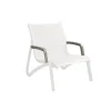 Lot 2 Accoudoirs pour Fauteuil Conversationnel Gris Platinium Sunset Grosfillex