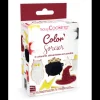 Lot de 3 Colorants Alimentaires d'Origine Naturelle Jaune, Rouge, Noir Scrapcooking