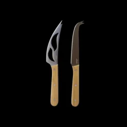 Lot de 2 Couteaux à Fromage en Inox 22 cm Pebbly