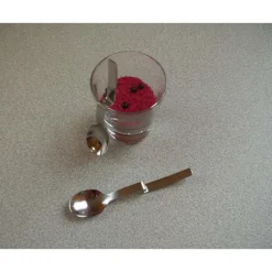 Lot de 6 Cuillères coudées à moka Esmeralda par LeBrun