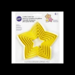 Lot de 6 Emporte-Pièces Etoile Wilton