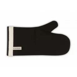Manique Noir 100% Coton Le Creuset