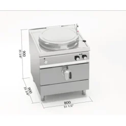 Marmite Electrique 100L Indirecte Berto's