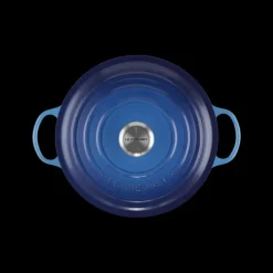 Marmite en fonte 26 cm Azur Le Creuset Signature