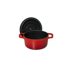 Mini Cocotte en Fonte Ronde 16 cm Rubis Chasseur