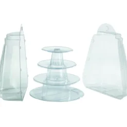 Mini Pyramide à Macarons 4 plateaux