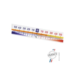 Mini Thermomètre Horizontal en Verre Alla France