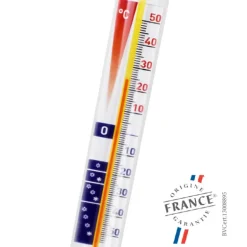 Mini Thermomètre Vertical en Verre Alla France